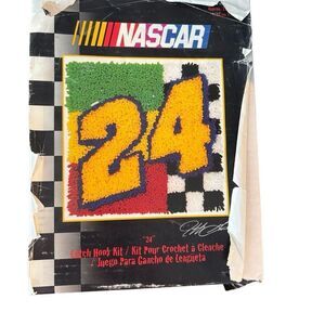 Jeff Gordon NASCAR Latch Hook Kit *Read*